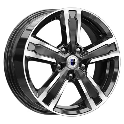 Диски K&K 6.5x16/5x114.3 ET50 D67.1 Оклахома (КС998) Алмаз черный