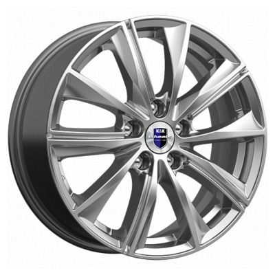 Диски K&K 7x17/5x114.3 ET45 D66.1 Арнар-оригинал (КС896) Алмаз черный