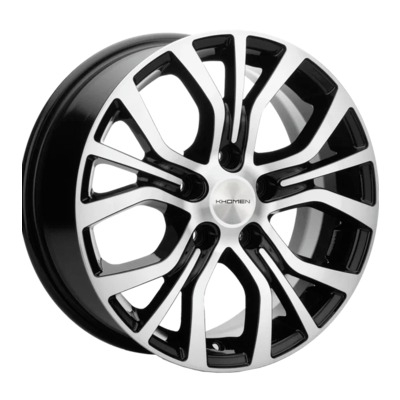Диски Khomen Wheels 6.5x16/5x120 ET38 D65.1 KHW1608 (Multivan) Black-FP