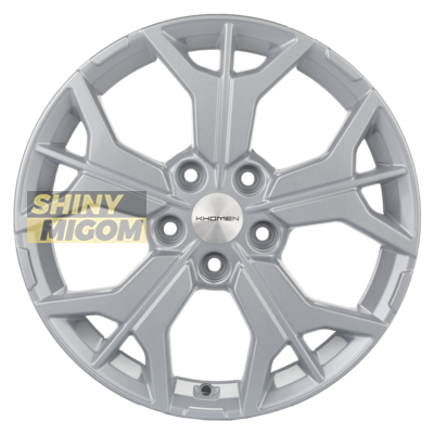 Диски Khomen Wheels 7x17/5x112 ET40 D57.1 KHW1715 (Tiguan) F-Silver-FP