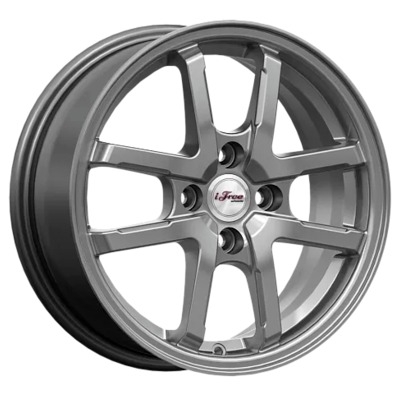 Диски iFree 6x15/4x100 ET45 D56.6 Грид (КС1082) Хай Вэй