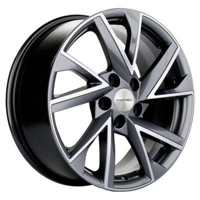 Диски Khomen Wheels 7x17/5x110 ET40 D67.1 KHW1714 (Evolute i-Joy) Gray-FP
