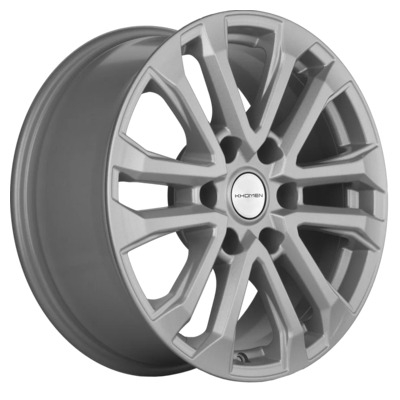 Диски Khomen Wheels 7.5x18/6x139.7 ET30 D106.1 KHW1805 (Fortuner/Hilux) Black