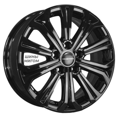 Диски Khomen Wheels 6.5x16/5x114.3 ET45 D60.1 KHW1610 (Toyota/Suzuki) Black