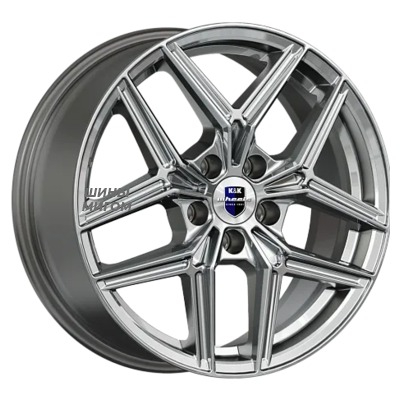 Диски K&K 7x17/5x108 ET42 D67.1 Юнион (КС1025) Дарк платинум
