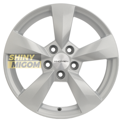 Диски Khomen Wheels 6x15/5x100 ET40 D57.1 KHW1504 (Polo) F-Silver