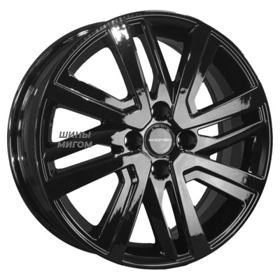 Диски Khomen Wheels 6x16/4x100 ET47 D56.6 KHW1609 (Nexia) Black