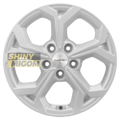 Диски Khomen Wheels 6.5x16/5x108 ET50 D63.3 KHW1606 (Focus) Gray