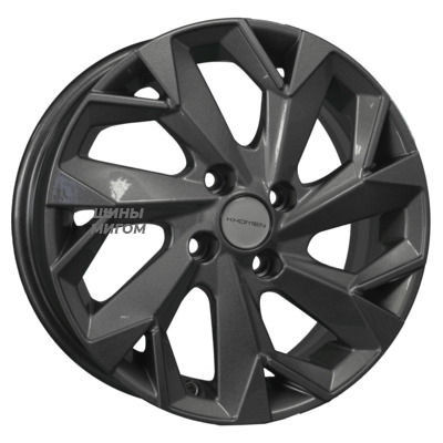 Диски Khomen Wheels 6x15/4x100 ET40 D60.1 KHW1508 (Logan/Sandero) Gray