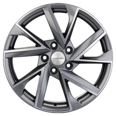 Диски Khomen Wheels 7x17/5x114.3 ET39 D60.1 KHW1714 (RAV4) Gray-FP