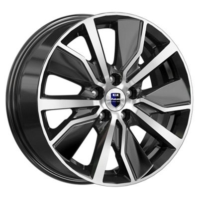 Диски K&K 6.5x16/5x114.3 ET50 D66.1 Гамбит (КС961) Дарк платинум