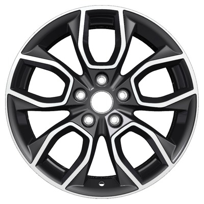 Диски Khomen Wheels 7x17/5x114.3 ET51 D67.1 KHW1713 (Tucson) Black-FP