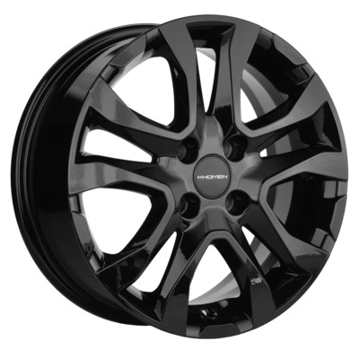Диски Khomen Wheels 6x15/4x100 ET46 D54.1 KHW1503 (Rio) F-Silver-FP