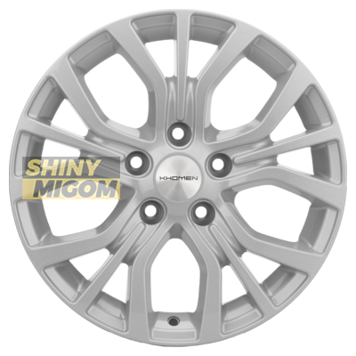 Диски Khomen Wheels 6.5x16/5x114.3 ET40 D66.1 KHW1608 (Qashqai) F-Silver