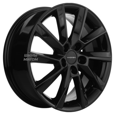 Диски Khomen Wheels 6x16/5x100 ET40 D54.1 KHW1604 (Prius) Black