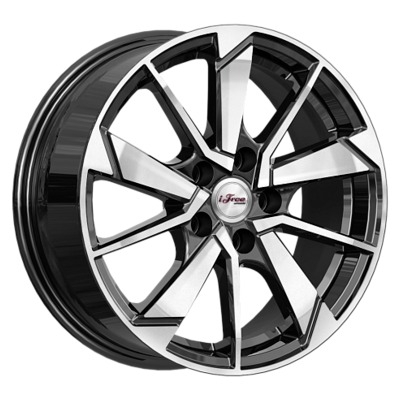 Диски iFree 6.5x16/5x114.3 ET40 D66.1 Зиплайн Блэк Джек
