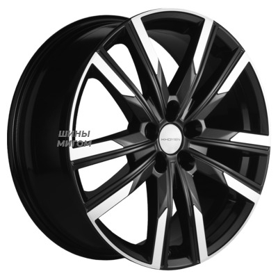 Khomen Wheels 7.5x19/5x114.3 ET40 D60.1 KHW1905 BLACK-FP