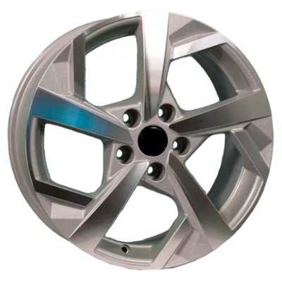 Диски Khomen Wheels 7x17/5x114.3 ET37 D66.5 KHW1712 (Jolion) F-Silver-FP