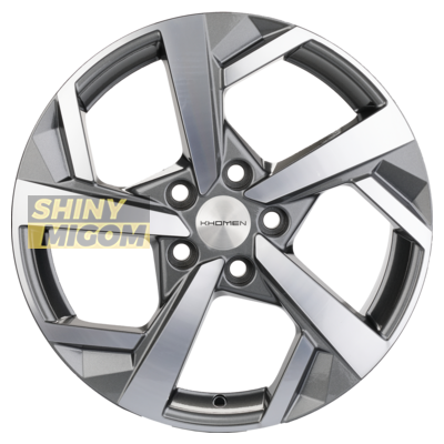 Диски Khomen Wheels 7x17/5x114.3 ET39 D60.1 KHW1712 (RAV4) F-Silver