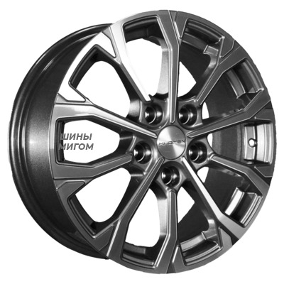 Диски Khomen Wheels 6.5x16/5x110 ET46 D63.3 KHW1605 (Changan CS35 Plus) Gray-FP