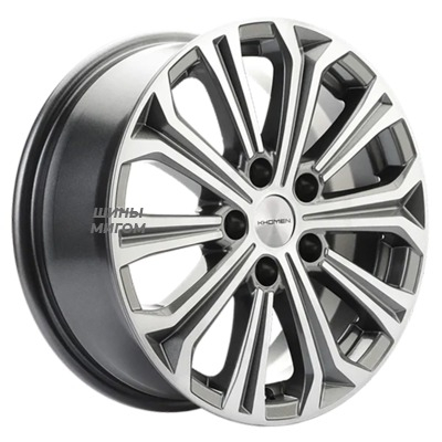 Диски Khomen Wheels 6.5x16/5x114.3 ET43 D67.1 KHW1610 (Huyndai/Kia) Gray-FP