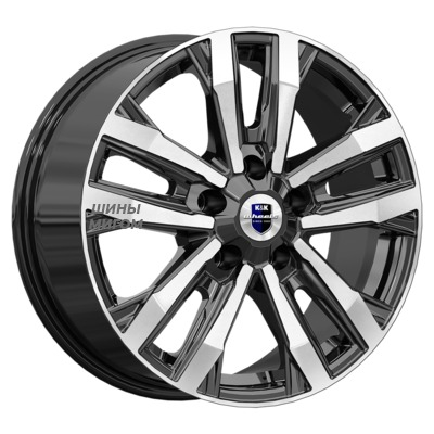 K&K 8x18/5x150 ET60 D110.1 Мичиган (КС1107) Алмаз черный
