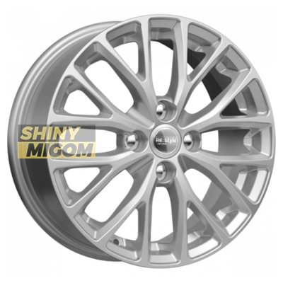 Диски K&K 6x15/4x100 ET48 D54.1 КС782 Сильвер