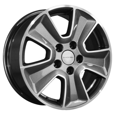 Диски Khomen Wheels 6.5x16/5x114.3 ET46 D67.1 KHW1601 (ASX) Gray-FP