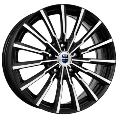 Диски K&K 5.5x14/4x100 ET39 D56.6 Акцент-оригинал (КС641) Алмаз черный