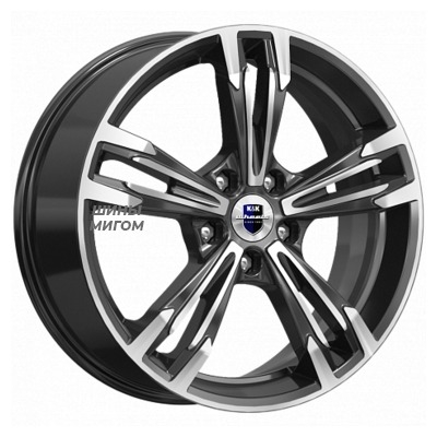 Диски K&K 7x18/5x114.3 ET38 D67.1 Karrera Light (КС935) Алмаз черный