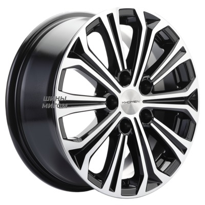 Диски Khomen Wheels 6.5x16/5x114.3 ET43 D67.1 KHW1610 (Huyndai/Kia) Black-FP