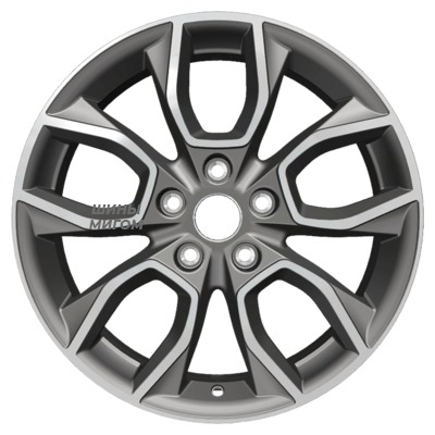 Диски Khomen Wheels 7x17/5x114.3 ET48 D67.1 KHW1713 (Kia K5) Gray-FP