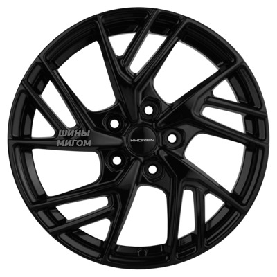 Khomen Wheels 6.5x17/5x114.3 ET45 D67.1 KHW1722 (Mazda3/CX30) Black