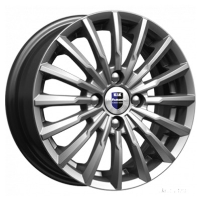 Диски K&K 5.5x14/4x98 ET40 D58.6 Акцент (КС641) Дарк платинум