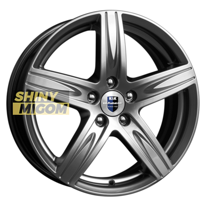 Диски K&K 6.5x16/5x112 ET46 D57.1 Андорра-оригинал (КС454) Алмаз черный