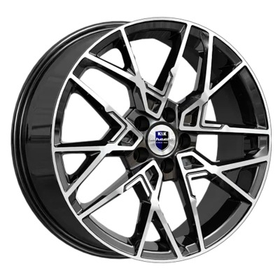 Диски K&K 7x18/5x108 ET38 D60.1 Вудроф (КС1044) Алмаз черный