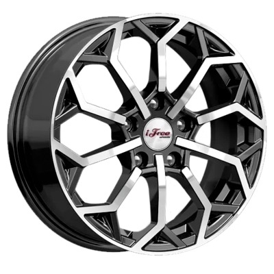 Диски iFree 6.5x16/5x114.3 ET45 D66.1 Спейс-Нидл Блэк Джек