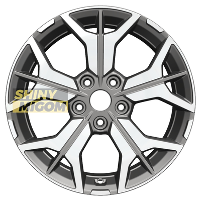Диски Khomen Wheels 7x17/5x112 ET54 D57.1 KHW1715 (Jetta) Gray-FP