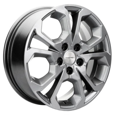 Диски Khomen Wheels 6.5x17/5x114.3 ET40 D64.1 KHW1711 (Haval F7/F7x) Gray