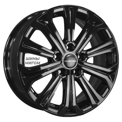 Диски Khomen Wheels 6.5x16/5x108 ET50 D63.3 KHW1610 (Focus) Black