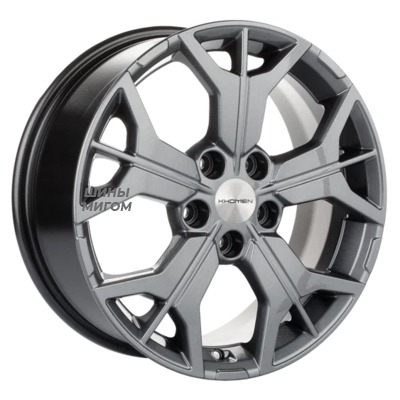 Диски Khomen Wheels 7x17/5x114.3 ET45 D60.1 KHW1715 (CS75) Gray