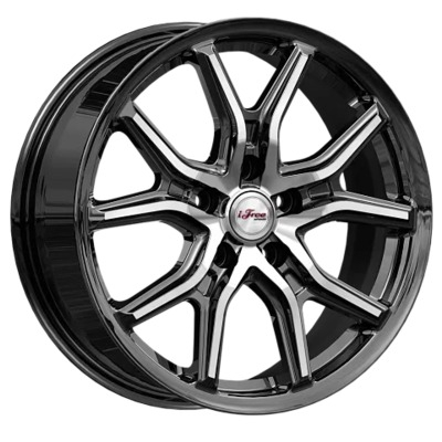 Диски iFree 6.5x17/5x112 ET33 D57.1 Страйк (КС1080) Блэк Джек