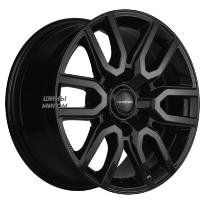 Диски Khomen Wheels 8x17/6x139.7 ET36 D100.1 KHW1723 (Tank 300) Black