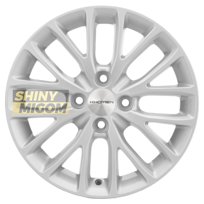 Диски Khomen Wheels 6x15/4x100 ET48 D54.1 KHW1506 (Rio I) Gray