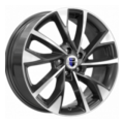 Диски K&K 7x17/5x114.3 ET35 D60.1 Роквуд (КС900) Дарк платинум
