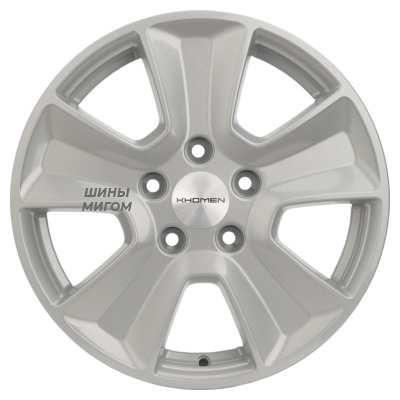 Khomen Wheels 6.5x16/5x114.3 ET50 D66.1 KHW 1601 F-SILVER