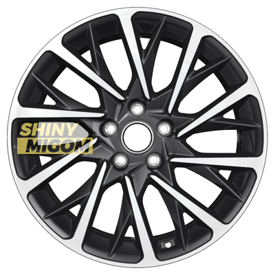 Диски Khomen Wheels 7.5x18/5x112 ET39 D66.6 KHW1804 (Audi A4/A6) F-Silver-FP