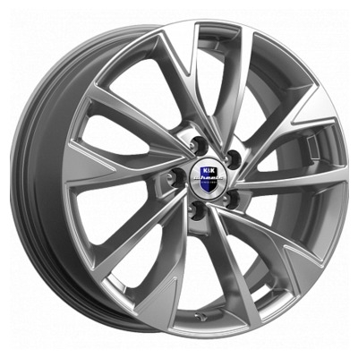 Диски K&K 7x17/5x114.3 ET37 D66.6 Роквуд (КС900) Дарк платинум