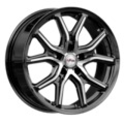 Диски iFree 6.5x17/5x108 ET33 D60.1 Страйк (КС1080) Блэк Джек