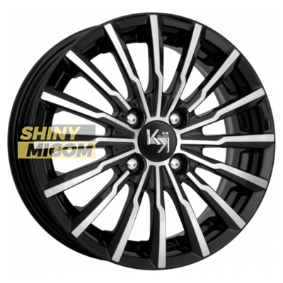Диски K&K 7x17/4x100 ET43 D60.1 Акцент-оригинал (КС562) Дарк платинум